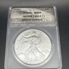 2000 AMERICAN SILVER EAGLE ANACS MS69 ANACS Certified