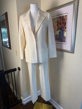 Vintage Miss Pendleton Wool Suit Excellent Condition Cream VTG Size 7 8 XS