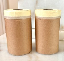 NEU 2 MALERKREPP PAPIER-MASKER 180mmx25m PROFI-ABDECKFOLIE SELBSTKLEBESTREIFEN 3