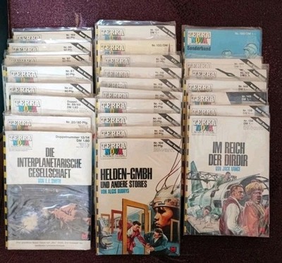 29x Terra Nova Romanhefte Science Fiction Moewig