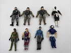 Lot of 8 Vintage GI Joe & Other  Action Figures Hasbro & Other Brands