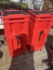 Nomadic Display Tradeshow Carrying Shipping Case With Wheels X2