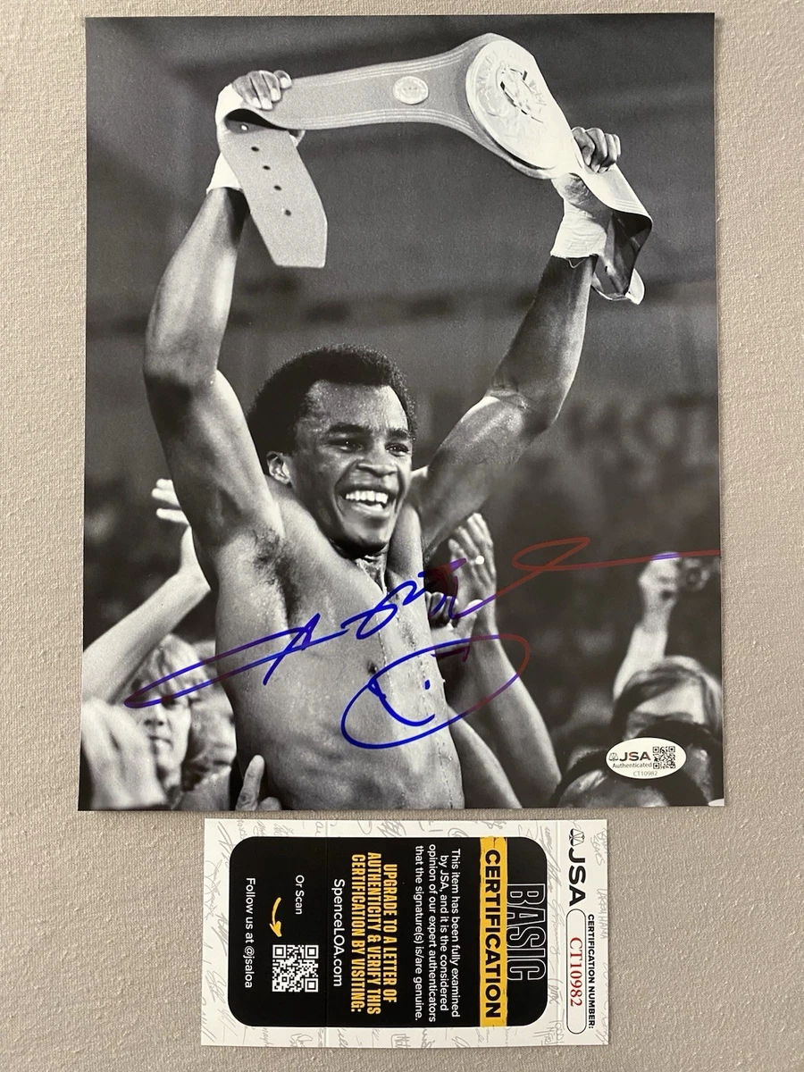 Boxing Autographed Photos Sugar Ray Leonard for sale | eBay