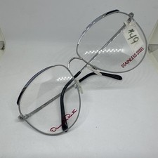 oscar de la renta eyeglasses frame ART Craft Blue Frost Frame 56mm Vintage 90 s