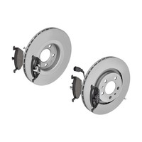 ATE Bremsscheiben Ø280Mm + BremsbelÄGe Vorne FÜR Audi A3 8L1 VW Golf 4 1J1 1J5