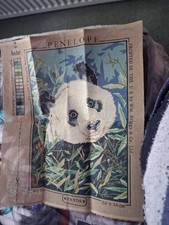 Penelope Panda Tapestry Canvas