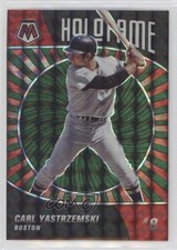 2022 Panini Mosaic Holofame Green Mosaic Prizm Carl Yastrzemski #HF-6 HOF 02v3