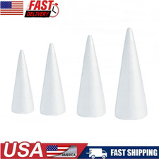 Foam Cones Polystyrene for Crafts DIY Painting Triangle Tree