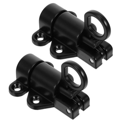 2 Pcs Spring Self-locking Latch Loaded Metal Automatic Door Bolt Cabinet