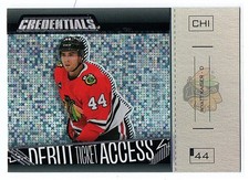 2023-24 UD Credentials Wyatt Kaiser Debut Ticket Access Horizontal 389/799