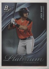 2019 Bowman Platinum Wal-Mart Platinum Presence Joey Bart #PP-6 4z8