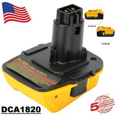 18V To 20V MAX DCA1820 Battery Adapter For Dewalt Li-ion DCB205 Tools Converter
