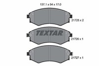 1X Textar 2172501 Bremsbelagsatz Scheibenbremse FüR Ssangyong