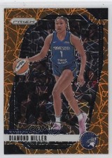 2024 Panini Prizm WNBA Orange Velocity Prizm Diamond Miller #63 1c49