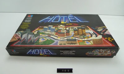 MB Spiele HOTEL Brettspiel Vintage Gesellschaftsspiel unvollständig Ersatzteile - Bild 1 von 4