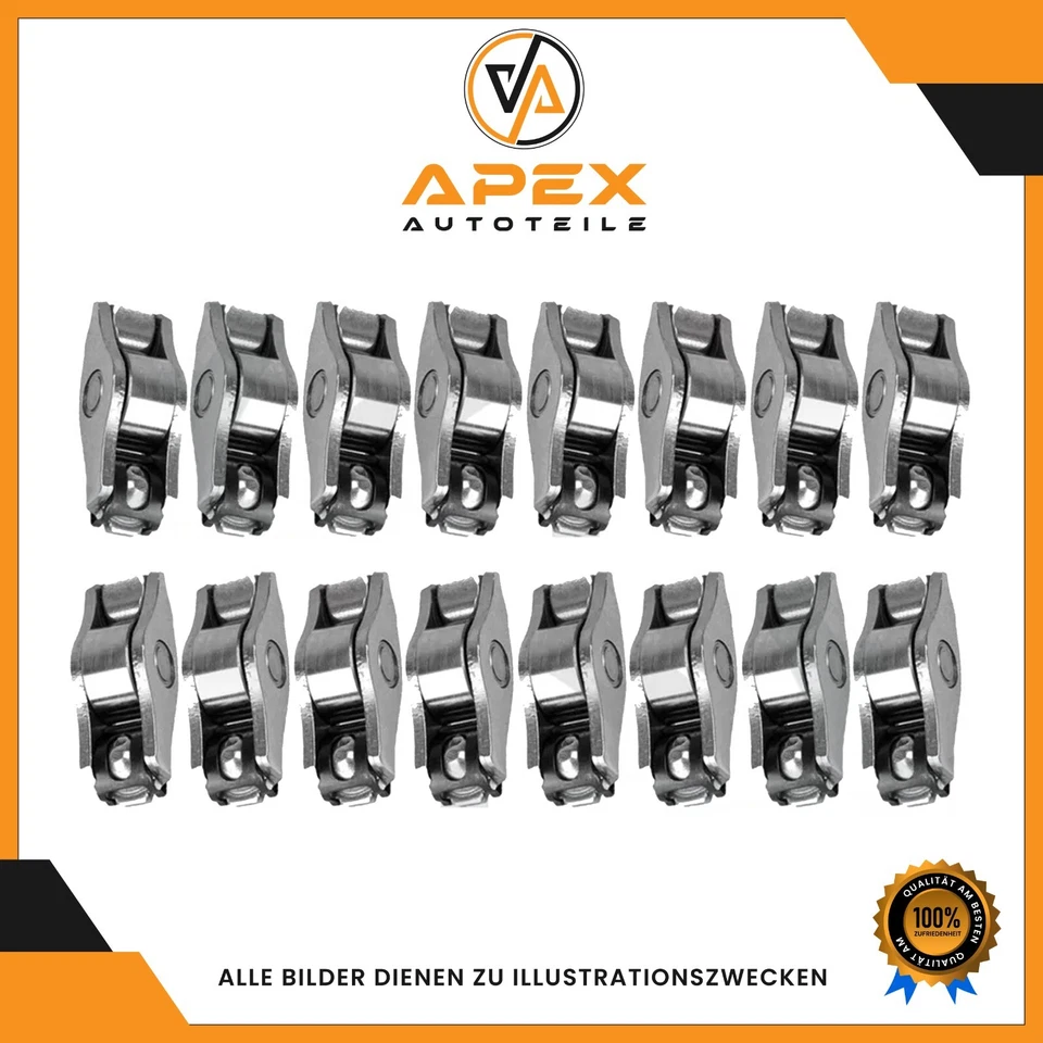 FÜR AUDI SEAT SKODA 1.6 2.0 TDI DIESELMOTOR CAAB DGTE KIPPHEBEL 16 STÜCK SET - Imagem 3 de 4