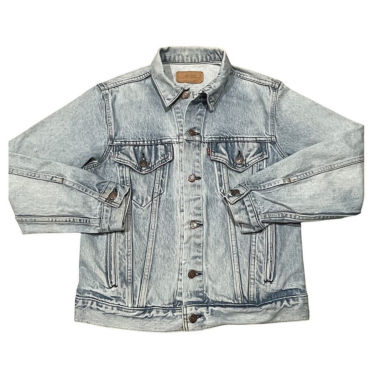 Vintage Levis Jacket Mens 40R Trucker Denim 80s Type 3 USA