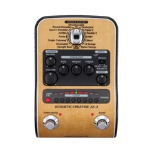 Zoom AC-2 Acoustic DI Box Effects Pedal, New!