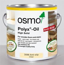Osmo Polyx Oil 3088 Anti Slip (R9) Clear Satin-Matt Ant Slip Wood Floor Oil