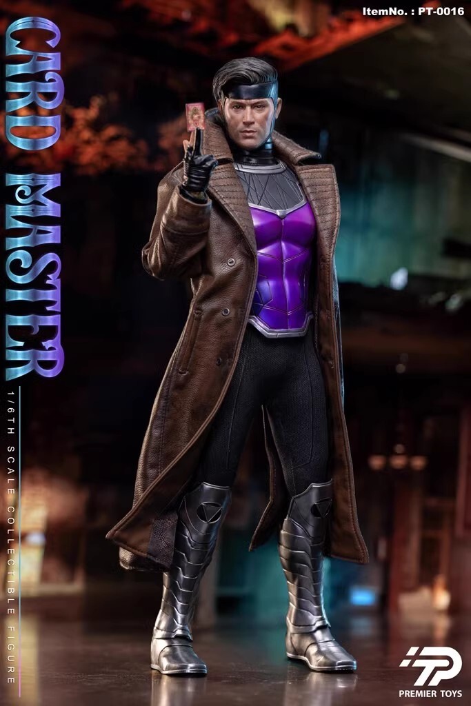 Premier Toys PT-0016 Card Master ガンビット Premier Toys PT-0016 X Man Gambit 1/6 scale Collectible Action