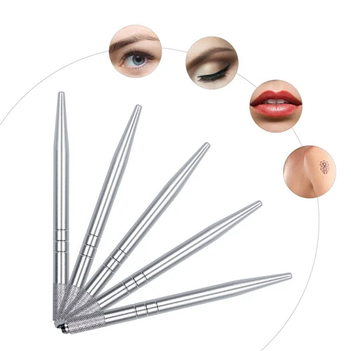 10Pcs 3D Manual Microblading Permanent Makeup Tattoo Eyebrow Tattoo Pen - product listing photo