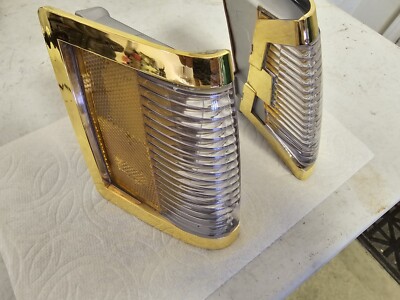 84-87 Buick Regal GN T-type Corner Marker Lights 24k Gold
