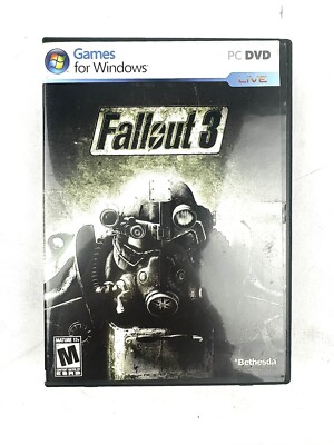 Fallout 3 PC DVD Complete with Manual Bethesda 2008