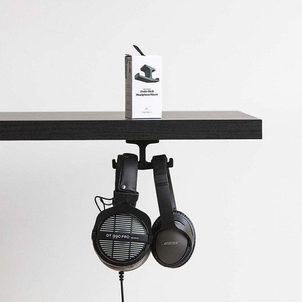 PC Gaming Headphone Hanger Display Stand Holder Hook Under Desk Headset Mount