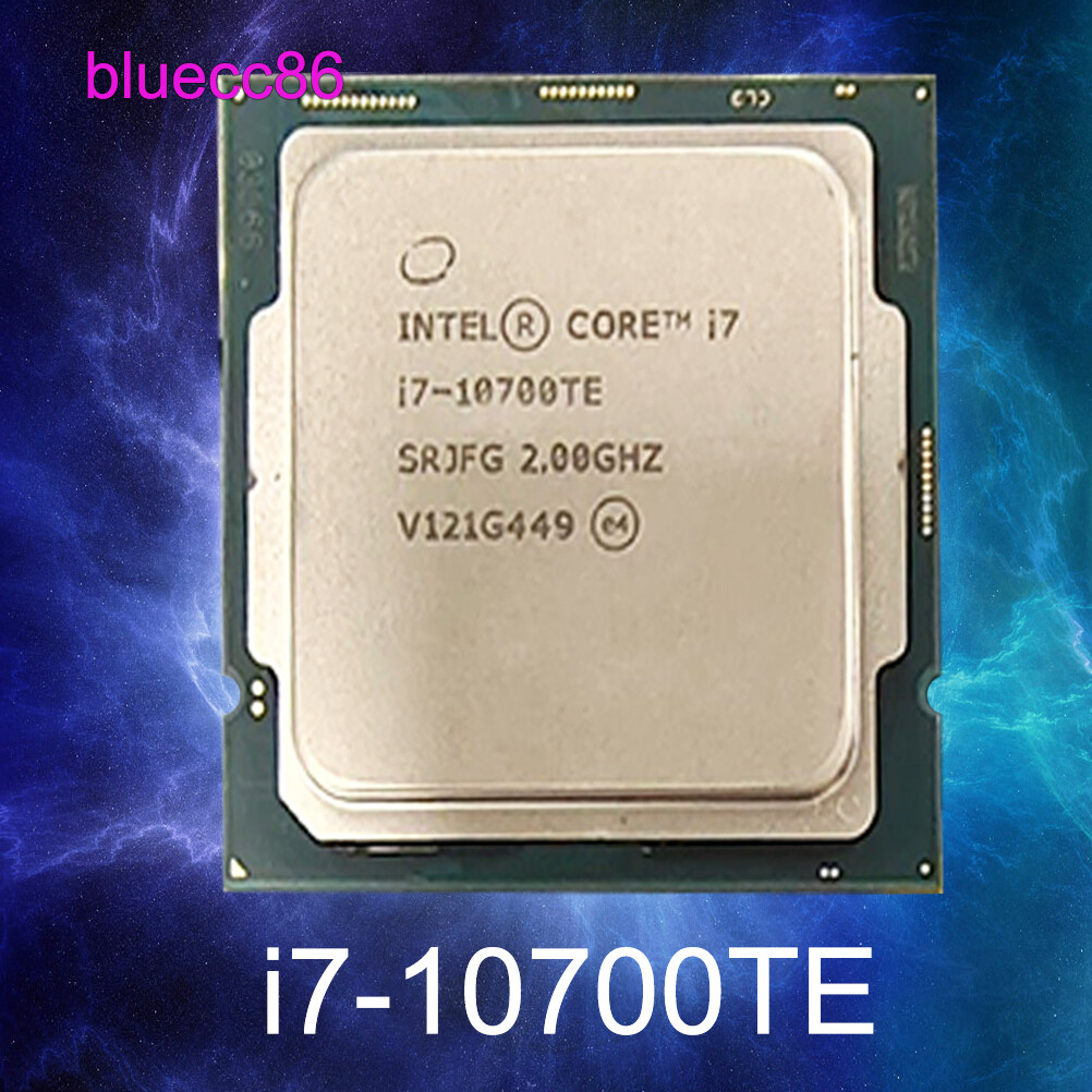 Intel Core i7-10700TE FCLGA1200 2.0 GHz 8C/16T 16MB 8GT/s Intel Core i7-10700TE FCLGA1200 2.0 GHz 8C/16T 16MB 8GT/s