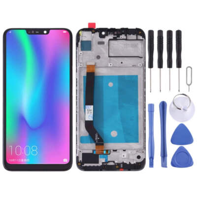LCD Screen & Digitizer Full Assembly with Frame for Huawei Honor 8C