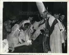 1941 Press Photo New York Most Rev J Francis A McIntyre Bishop Auxillary in NYC