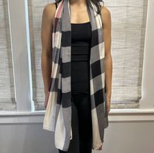 Burberry 100 Silk Scarf/ Wrap