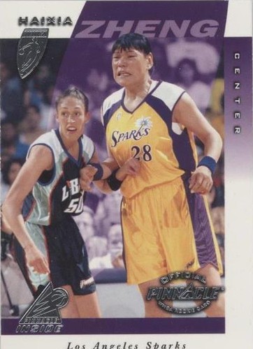 Haixia Zheng 1997 Pinnacle Inside WNBA RC #46 - Los Angeles Sparks