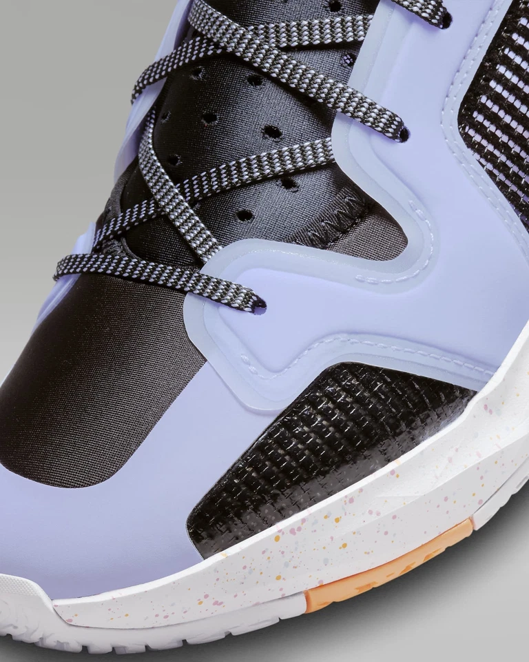 Nike Air Jordan XXXVII 37 Low GC Dongdan China Lila Negro FD8701-001 talla 10.5 Foto 4 de 4