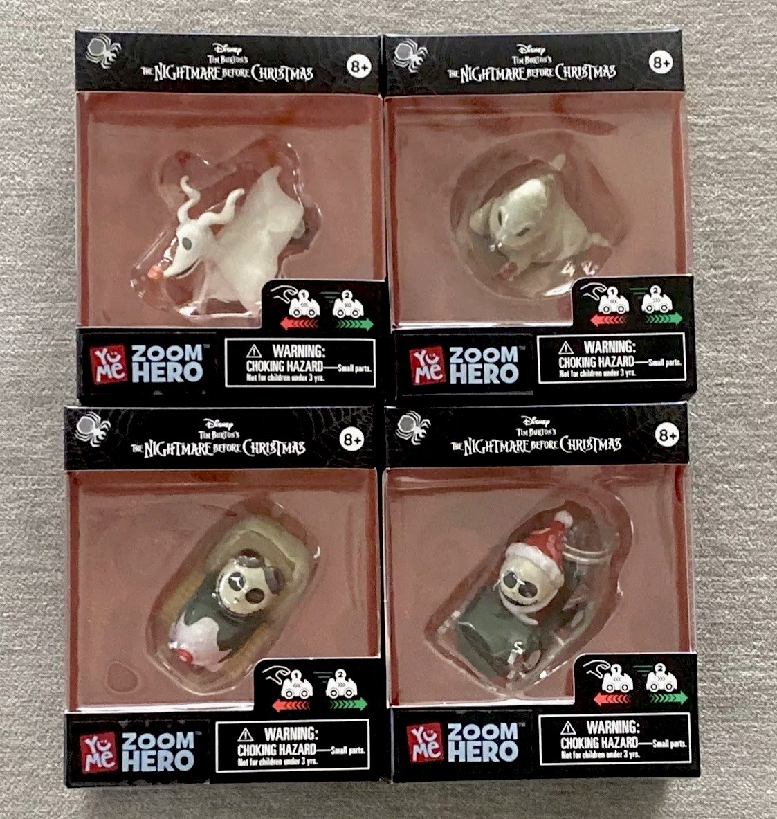 Nightmare Before Christmas Santa Jack Zero Oogie Boogie Zoom Hero