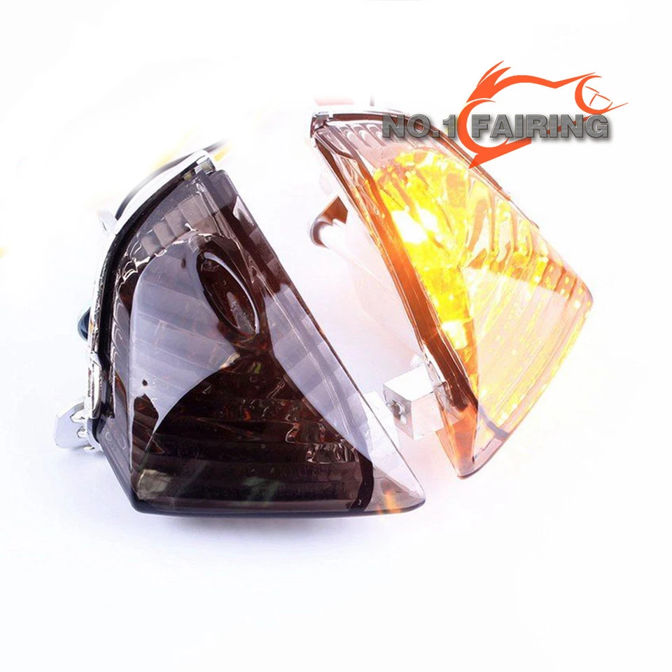 Rear Turn Signal Light For Suzuki GSXR1000 2005-2006 GSXR600/750 2006-2007 Smoke - Image 2 of 4