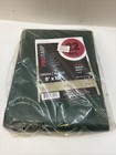 8' x 10' Heavy Duty Green/ Black Poly Tarp 10 Mil Water Proof Cover Tent RV Tarp
