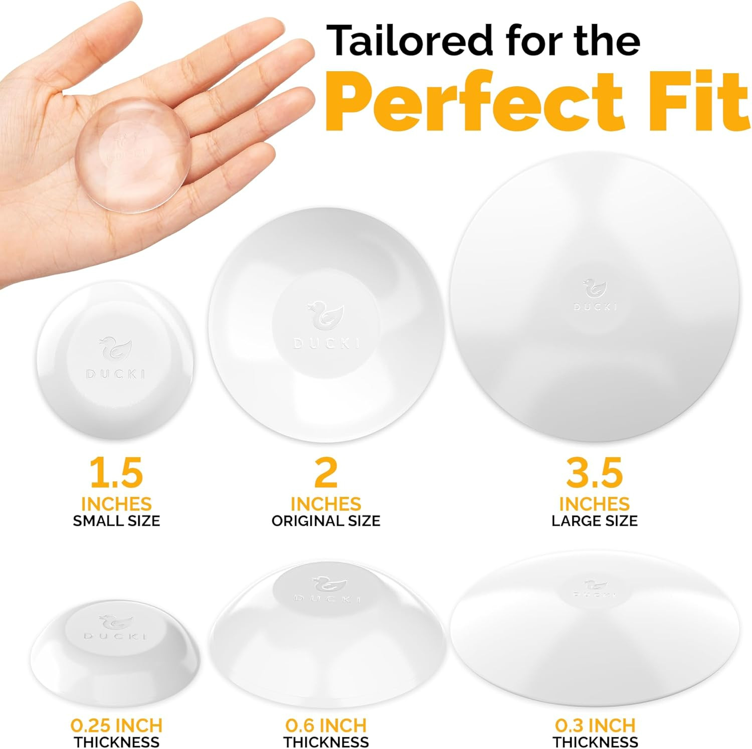 Door Stop Wall Protector | Self Adhesive Door Knob Wall Protectors from Door Kno