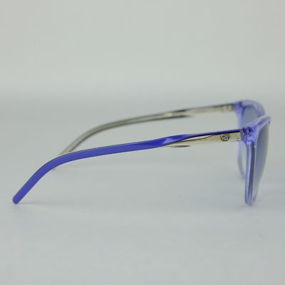 NIB GUCCI GG3641/S BLUE CAT EYE INTERLOCKING GG SCRIPT LOGO SUNGLASSES # 343657 Gucci Blue Violet Acetate Sunglasses Interlocking G GG 3641  main image 2