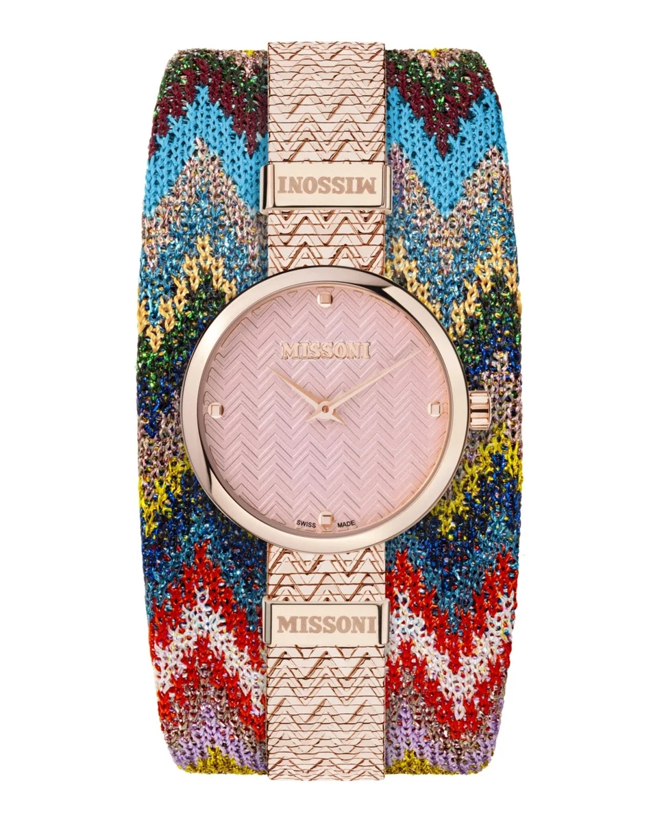 Missoni Rose Gold Womens Analogue Watch M1 MWY102222 | eBay