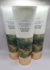 VICTORIA'S SECRET CACTUS WATER BODY LOTION 8 FL OZ SET OF 3 