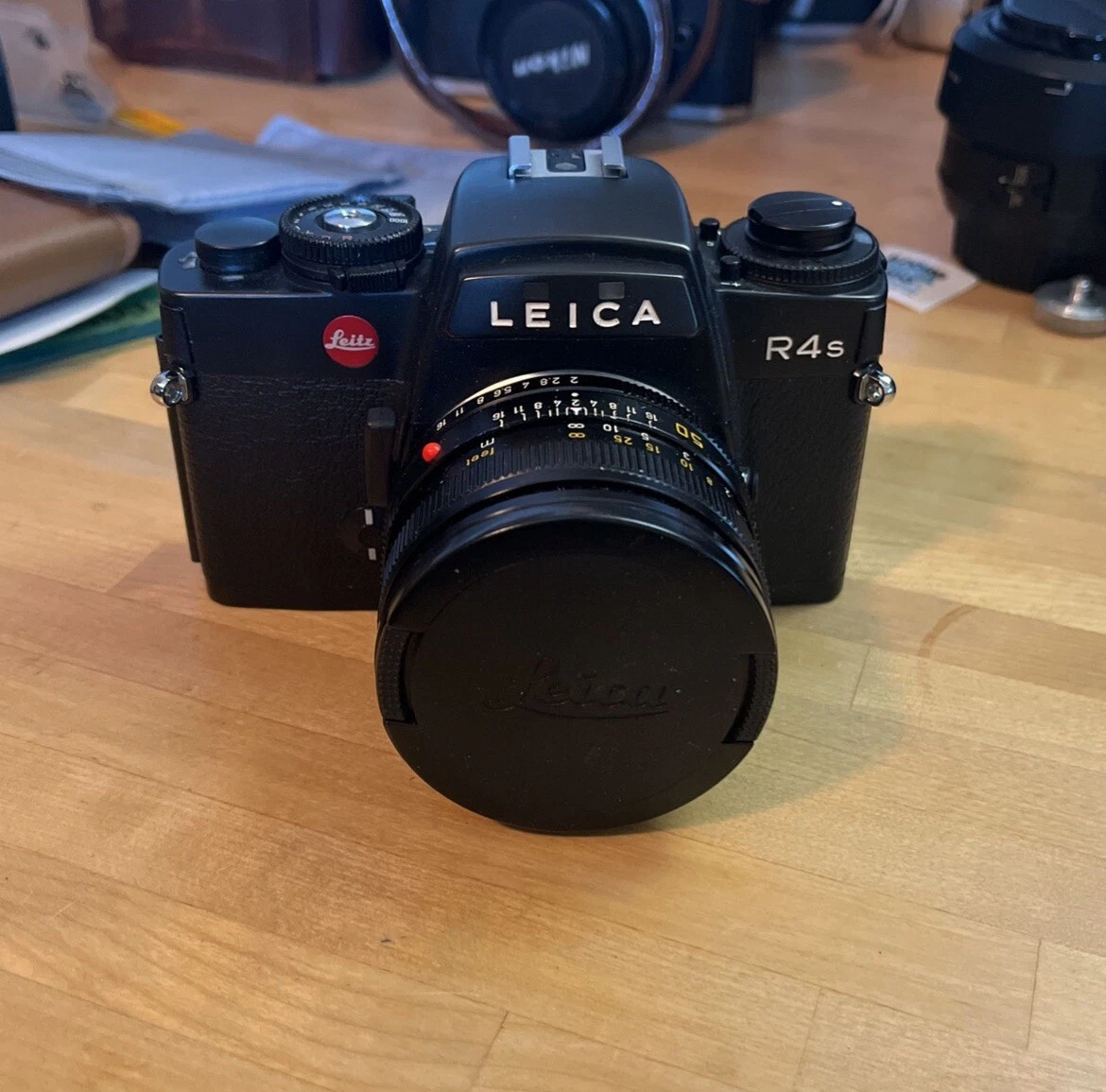 綺麗 LEICA R4S / SUMMICRON-R 50mm F2 3CAM Leica R4S With Summicron -r 50mm f2 | eBay