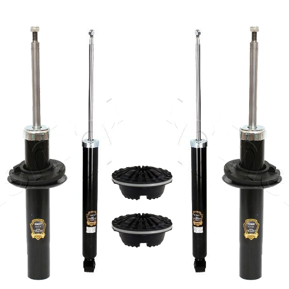 KIT 4 AMMORTIZZATORI SACHS + SUPPORTI ANTERIORI SNR PER AUDI A4 AVANT 2.0 TDI