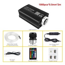 1000pc 16W Twinkle Starry Sky Car Star Ceiling Light For Automobile Home Theater