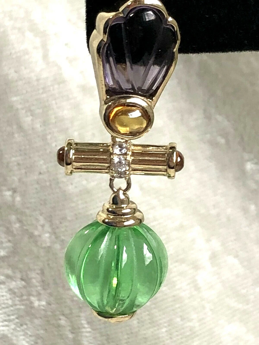 Tova online diamonique earrings