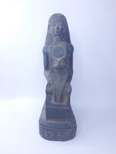 UNIQUE ANTIQUE ANCIENT EGYPTIAN Statue King Tutankhamun with Magic Hieroglyphic