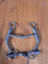 Cowboy Tack Medium Twist Snaffle 5 In M 4 In Shank 10-42