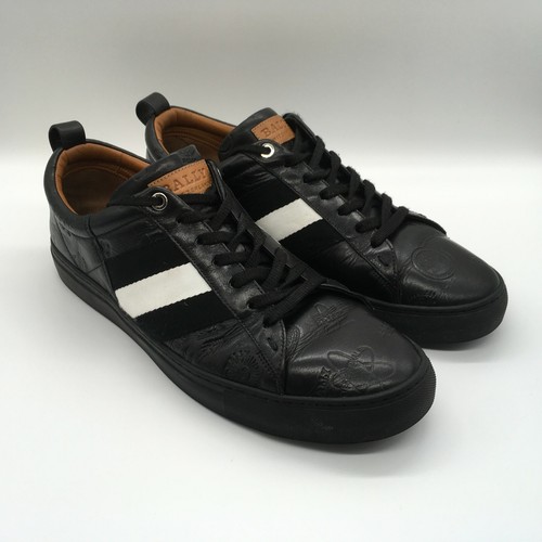 Bally Switzerland Black Casual Sneakers 