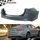 For 2013 2014-2018 Ford Fusion Replacement Primered Rear Bumper Cover w/o Park