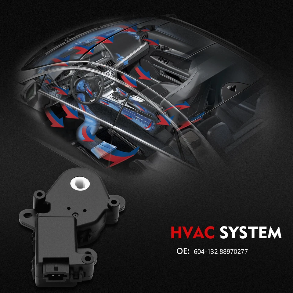 HVAC Heater Blend Door Actuator 604-132 For Pontiac Chevrolet SSR GMC Canyon - Image 2 of 4